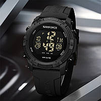 Мужские цифровые спортивно\тактические часы Naviforce для спорта и активной жизни