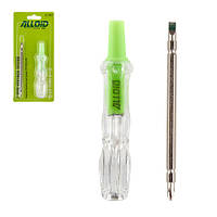 Викрутка-індикатор двостороння Alloid ET-7831 хрест PH1/плоска 100х4,5