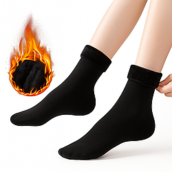 Зимові термошкарпетки жіночі, 36-40р / Вовняні шкарпетки на зиму / Теплі шкарпетки / Зимові шкарпетки з вовни