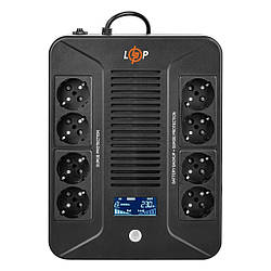 0,36кВт ДБЖ із апроксимована синусоїдою 12V, LP-UL600VA-8PS / Джерело безпербійного живлення / Безперебійник