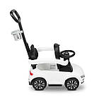Машинка для катання Caretero (Toyz) VW T-Roc з батьківською ручкою White, фото 3