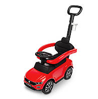 Машинка для катання Caretero (Toyz) VW T-Roc з батьківською ручкою Red
