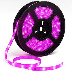 Фітострічка для рослин, від мережі, 5м / Світлодіодна фітострічка для розсади / LED стрічка для кімнатних рослин