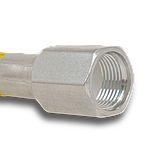 Гнучкий подовжувач-вудочка для безповітряного фарбувального пістолета Profter 35 см (жовтий), фото 5