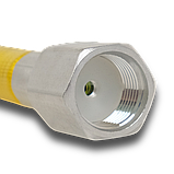 Гнучкий подовжувач-вудочка для безповітряного фарбувального пістолета Profter 35 см (жовтий), фото 7