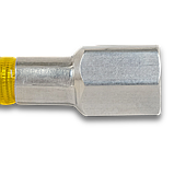 Гнучкий подовжувач-вудочка для безповітряного фарбувального пістолета Profter 35 см (жовтий), фото 8