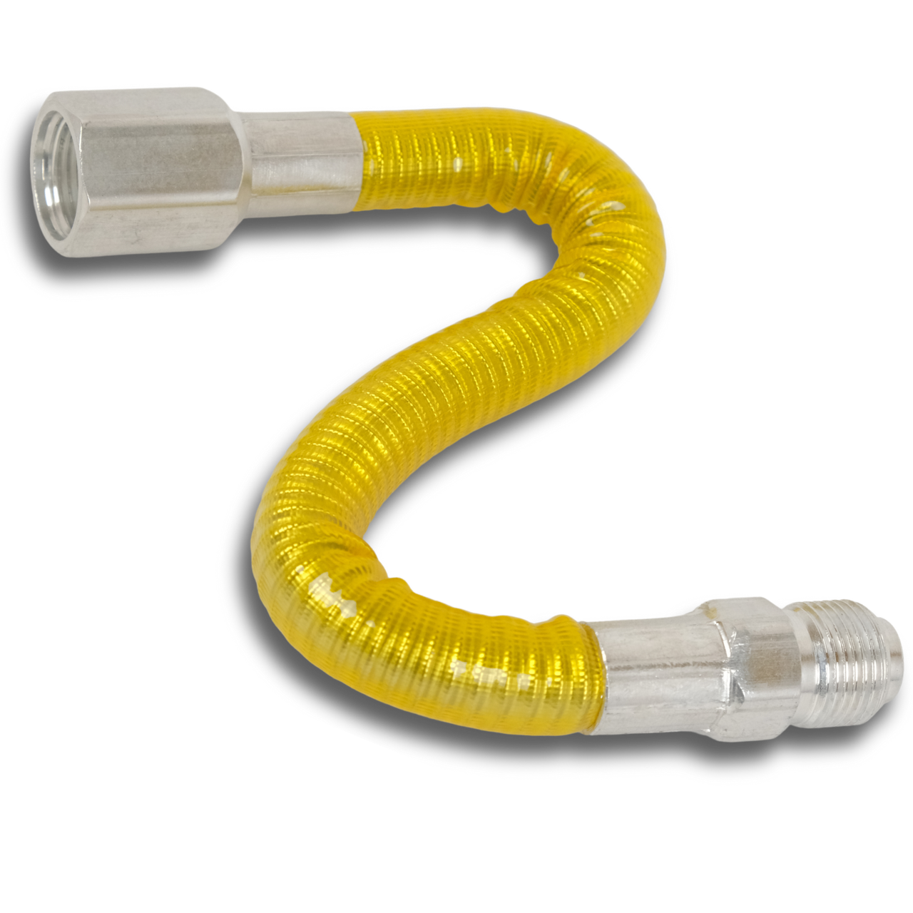 Гнучкий подовжувач-вудочка для безповітряного фарбувального пістолета Profter 35 см (жовтий), фото 1