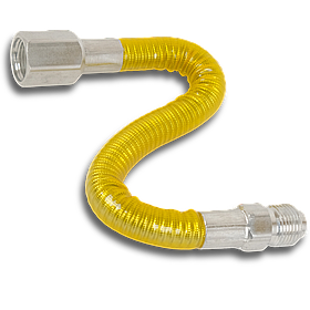 Гнучкий подовжувач-вудочка для безповітряного фарбувального пістолета Profter 35 см (жовтий)