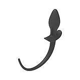 Анальна пробка з хвостиком Erospace Wild Play Anal Plug With Tail C3 🖤, фото 4