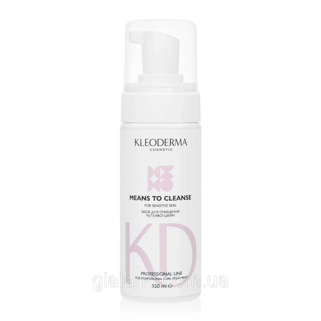 Пінка для очищення чутливої шкіри KleoDerma Means To Cleanse Sensitive Skin