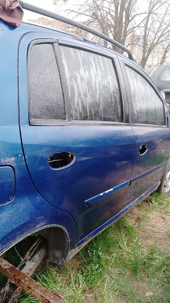 Двері задні праві Chery Kimo - S12-6201020-DY, (з розбірки)