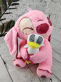 М'яка іграшка з пледом усередині Енджел подружка Стича з каченям