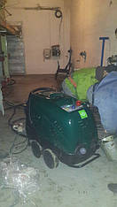 установка аппарата высокого давления с подогревом воды  ПРОФИ РН 4000 на птицефабрике Киевская обл. Макаровский р-н.