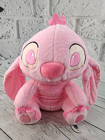 М'яка іграшка з пледом усередині Енджел подружка Стича рожева