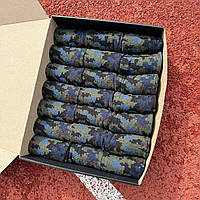 Большой бокс мужских носков на 21 пару 40-45 р для военного хлопковые демисезонные в коробке