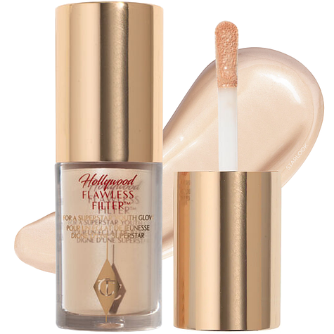 Фільтр 3 в 1: тональна основа, хайлайтер, сяюча база Charlotte Tilbury Hollywood Flawless Filter Mini 2 Fair 5.5 мл