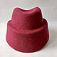 Жіночий фетровий берет пілотка раз 55-59 кольору під замовлення - фото 10 - id-p1244858211