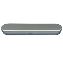 Пенал-коробка (футляр) КНР металевий сірий