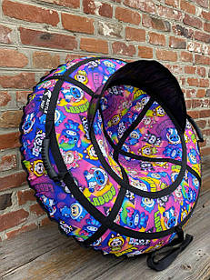 Тюбінг Лабубуси зі спинкою 80 см