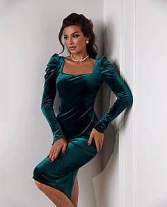 Жіноча святкова сукня бархат новинка 2025