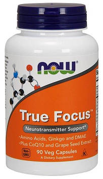 Now True Focus 90 veg caps Код/Артикул 819