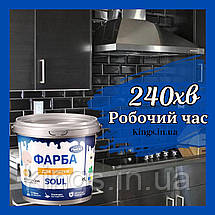 Епоксидна фарба для плитки Plastall™ "Lava" 4.5 кг довговічне глянцеве покриття для оновлення інтерєру kings, фото 2