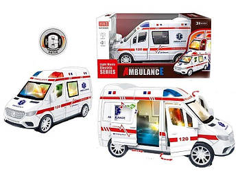 Машина іграшкова "Швидка допомога" 62925 G-Rich