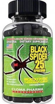 Cloma Pharma Black Spider 25 Eph 100 caps Код/Артикул 681