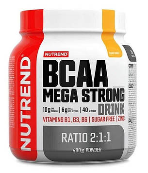 Nutrend BCAA Mega Strong Drink 400g Код/Артикул 525