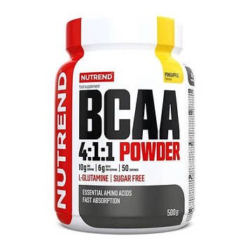 Nutrend BCAA 4:1:1 Powder 500g Код/Артикул 14