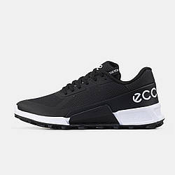 Чоловічі кросівки Ecco biom 2.1 x Country Black/White (чорно-білі) модні повсякденні кроси art1588 Екко vkross