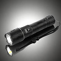 5000 mAh!! Потужний тактичний ліхтар LED Flashlight з функцією повербанку у металевому корпусі