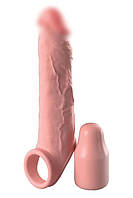 Насадка на пеніс Pipedream Fantasy X-tensions Elite бежева, 21 см kitty.in.ua