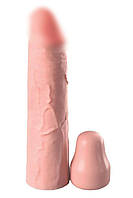 Насадка на пеніс Pipedream Fantasy X-tensions Elite бежева, 18 см kitty.in.ua