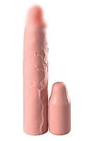 Насадка на пеніс Pipedream Fantasy X-tensions Elite бежева, 23 см kitty.in.ua