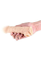 Насадка на пеніс NS Novelties Renegade бежева, 18.6 см kitty.in.ua