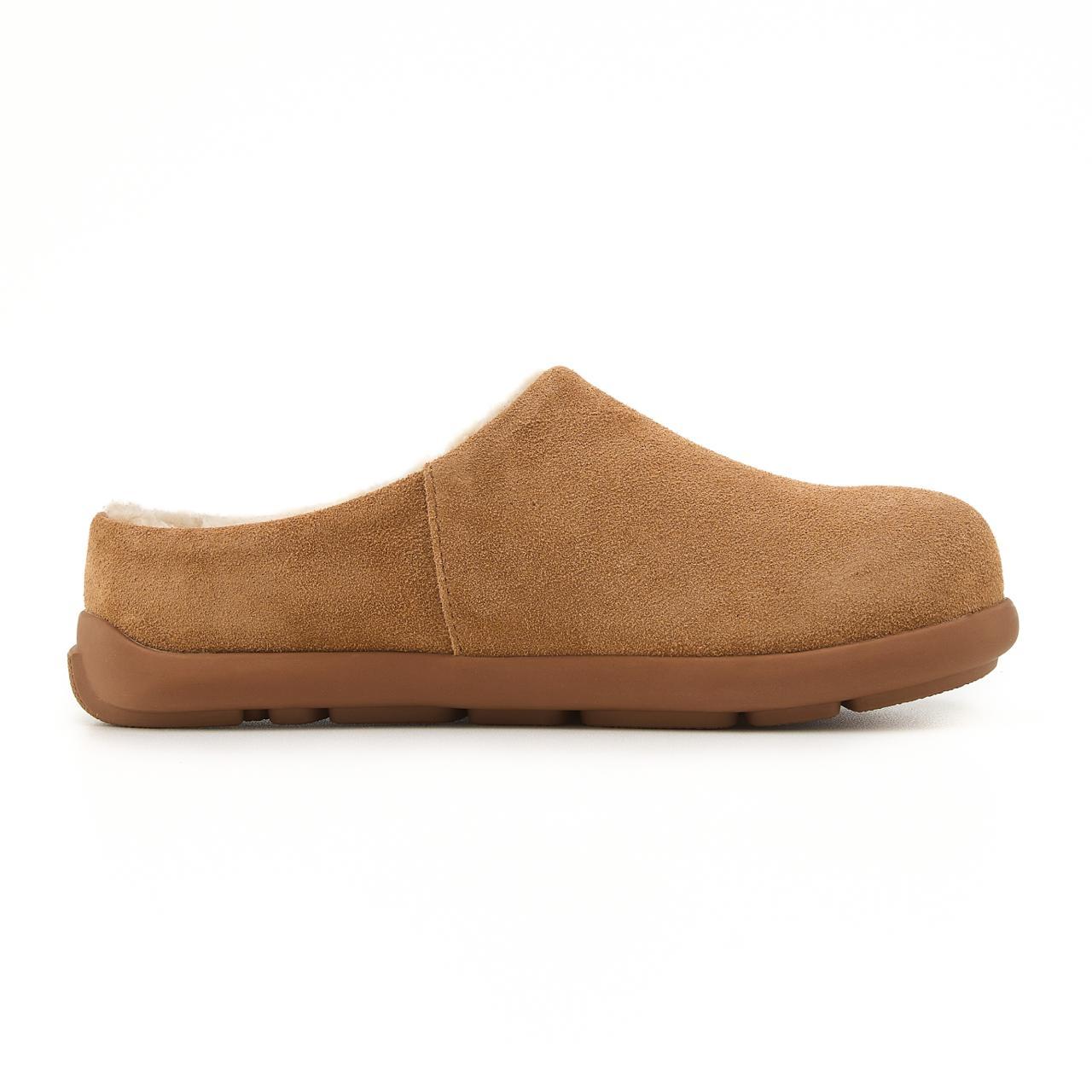 Жіночі низькі капці UGG Slipper Chestnut (коричневі) модне зимове взуття Ugg045 Уги vkross, фото 1