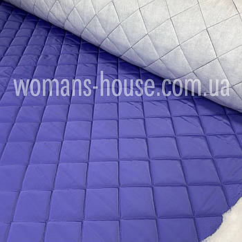 Плащівка Меморі (щільна,матова) стьобана на мікропуху 200 гм щільність Кубик діагональ 10 см, сторони 7,5 см Фіолетовий