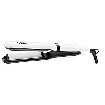 Випрямляч для волосся VGR V-512 з керамічними пластинами, білий