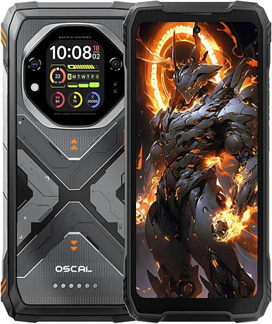 Смартфон Blackview Oscal Tank 1 12/256GB Orange, фото 1