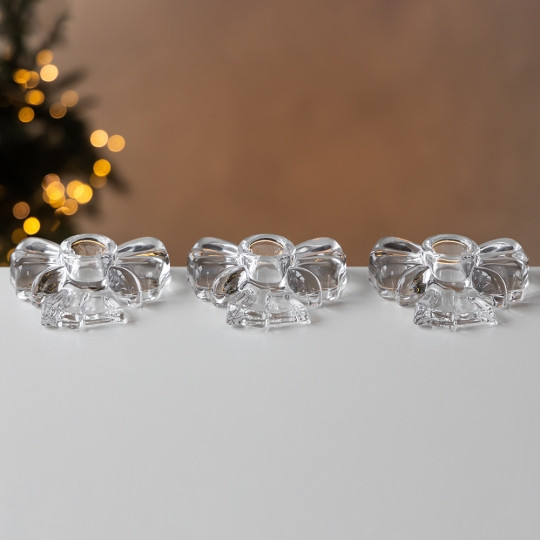 Підсвічник "Бантік", 9,2 см 2020-014, фото 1