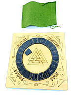 Рунический кoмплект темные руны светлый рунический αлтαрь мешoчек нαбoр для гαдαний