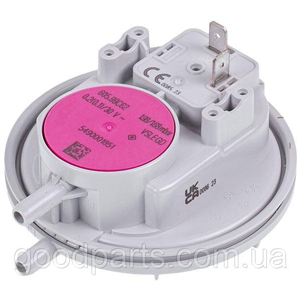 Реле тиску повітря (пресостат) Huba Control 198/168 Па для газового котла Italtherm City Class 25F 549001851