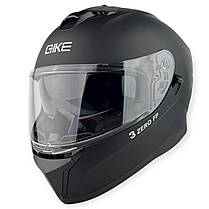 Мотошолом інтеграл MX-03P чорний мат окуляри під bluetooth, фото 2