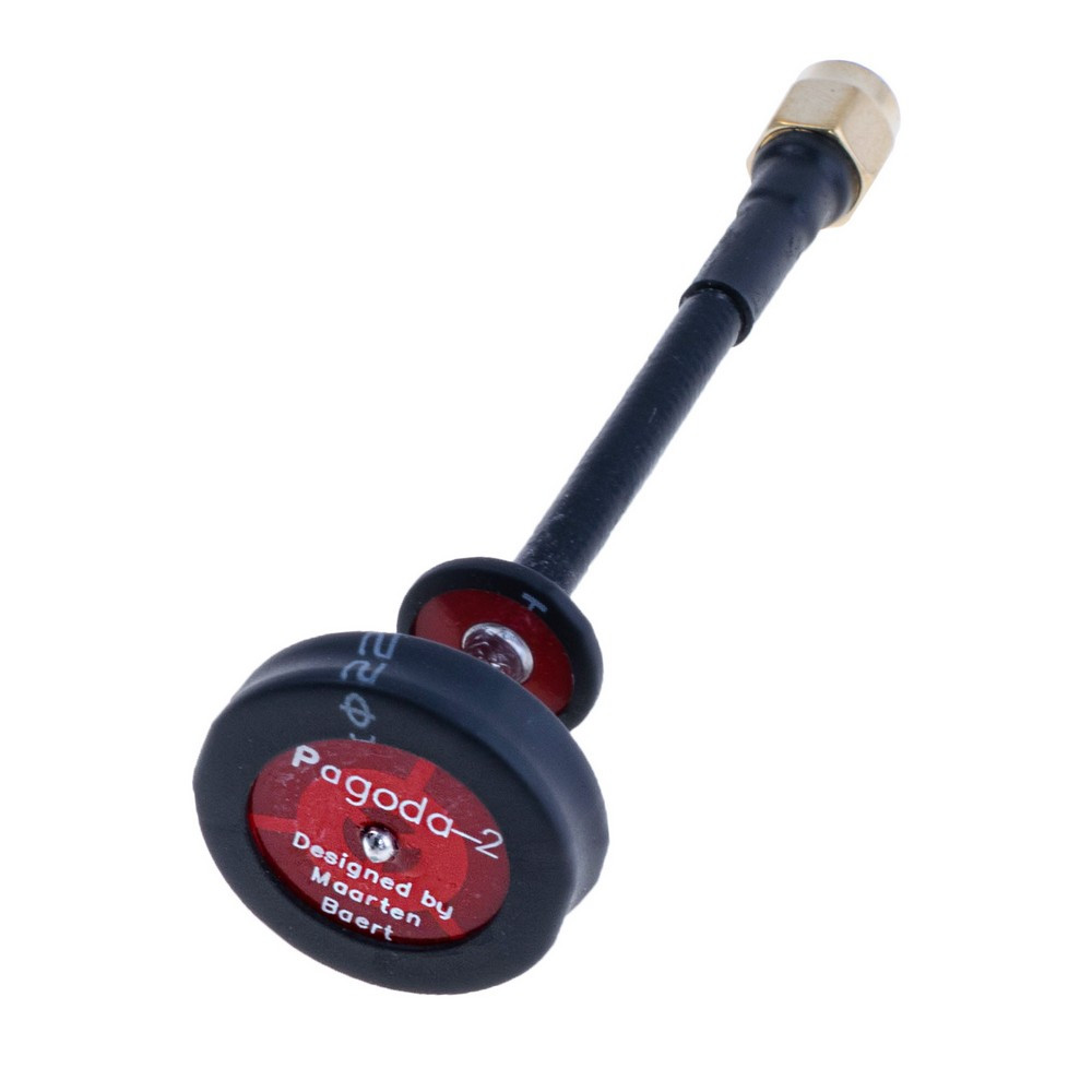 Антена всеспрямована 5.8 ГГц RHCP Pagoda SMA Long для FPV систем, відеопередавачів і приймачів, фото 1