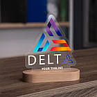 Брендований світильник 15\12 см, фото 8