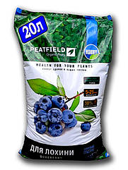 Субстрат торф'яний для лохини Peatfield 20 л