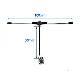 Приймач Bayck ELRS 915МГц ExpressLRS Nano Receiver з T-антеною для FPV дронів, фото 2
