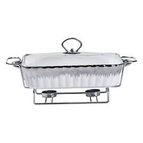 Марміт 1,5 л прямокутний порцелянаовий марміт з підігрівом HP1020