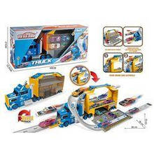 Трейлер 660 S-46 довжина треку: 86 см,4 металопластикові моделі,46*12*21см